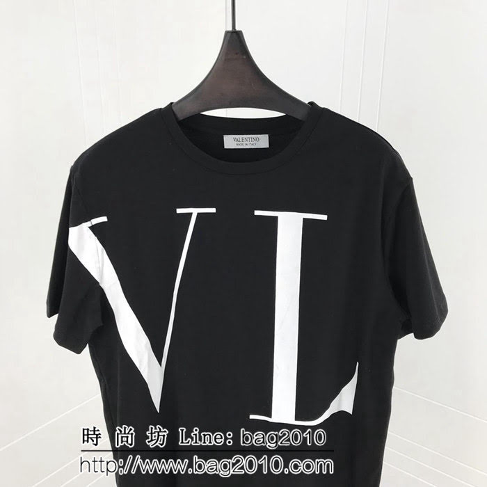 VALENTINO華倫天奴 19fw早春新款 vltn字母印花短袖 v家今年最火爆系列 男女同款 ydi1801